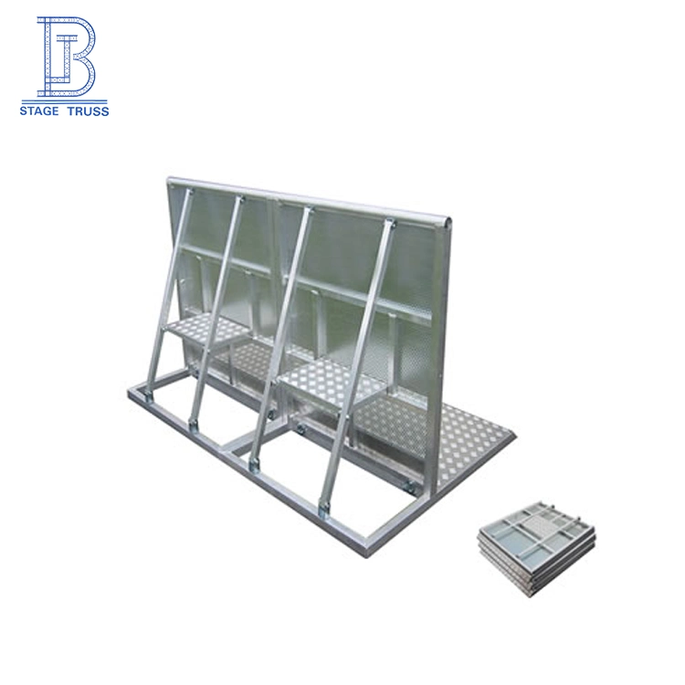 Factory Price Aluminum Stage Safety Barrier for Shows Wholesale Stage Barricade