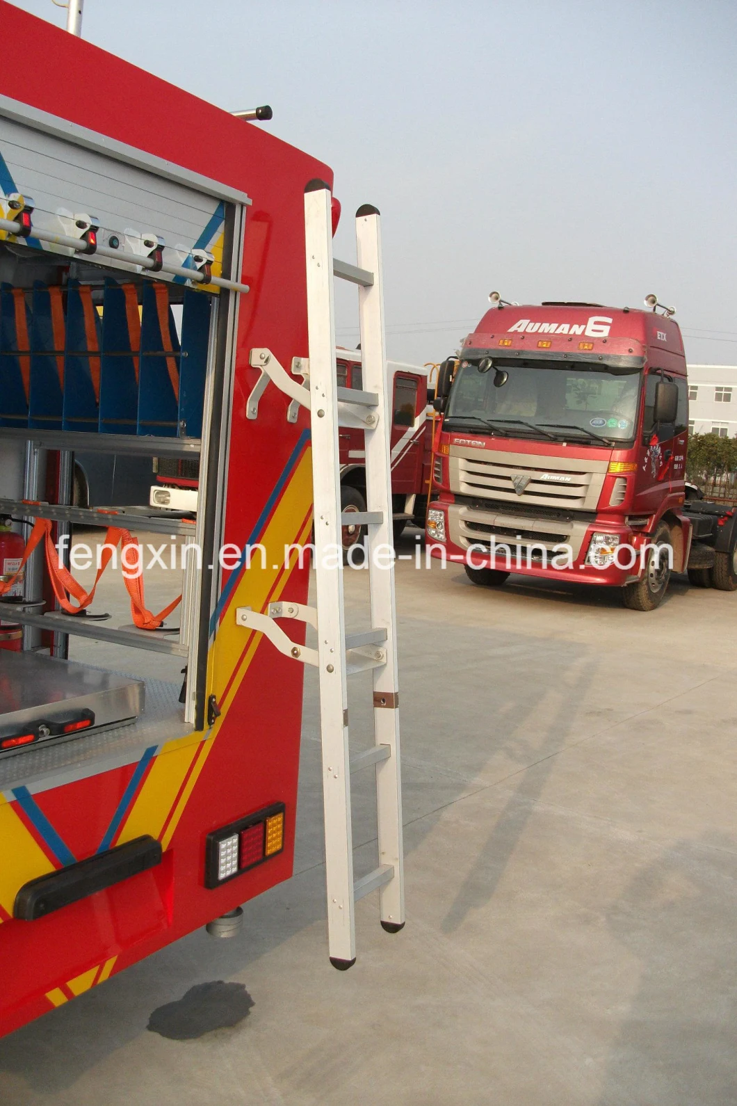 Fire Fighting Truck Parts Accessories Aluminum Ladder Pallet