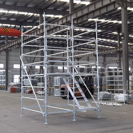 Building Construction Australia Standard Painted Quickstage/K Stage/Kwikform/Kwikstage Modular System Scaffolding