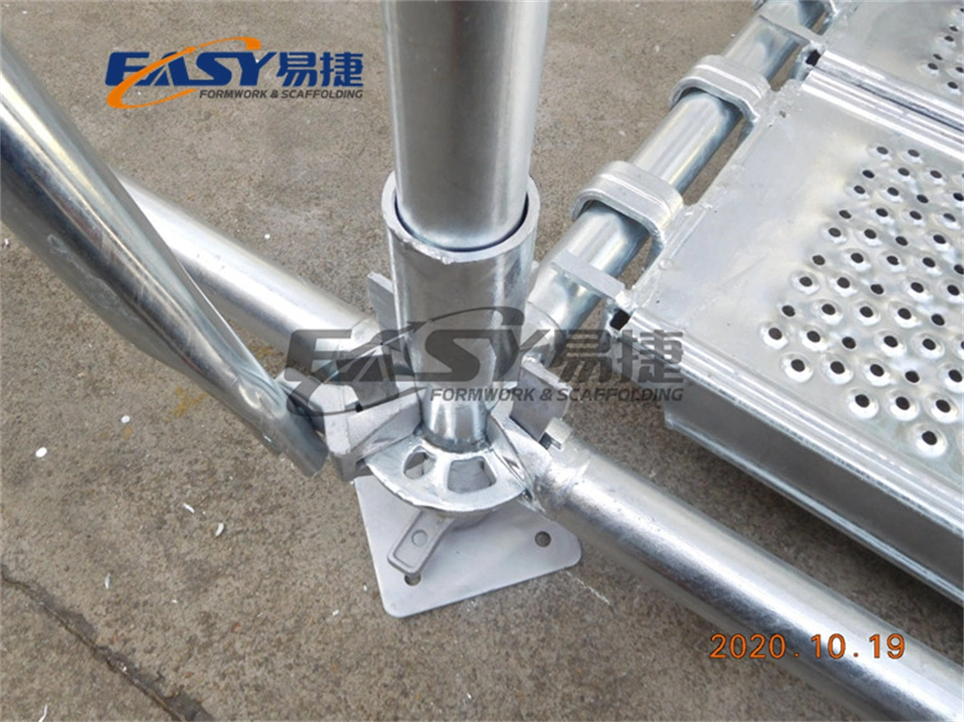 Easy Construction Mobile Aluminium Electric Steel Plank/Metal Deck/Kwikstage/Quick Stage/Ringlock/Cuplock/Layher/Frame Multidireccio Scaffolding for Sale