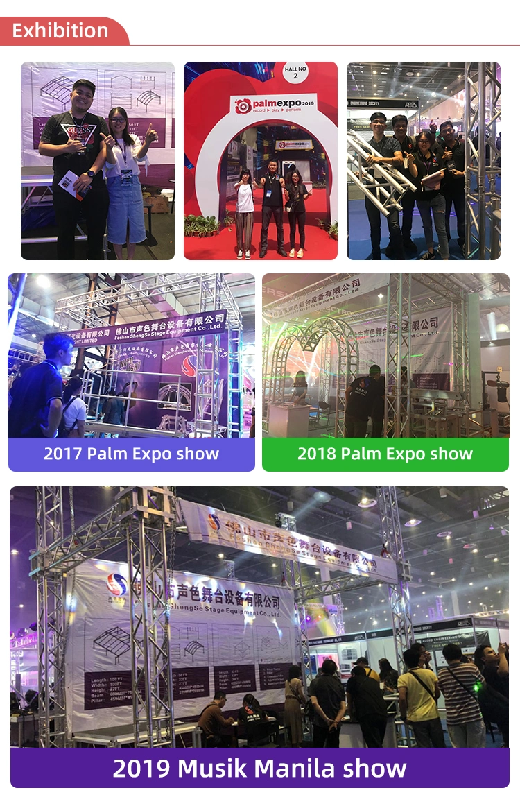 LED Screen Display F34 Aluminum Truss for Event Show Compatible with Global Truss