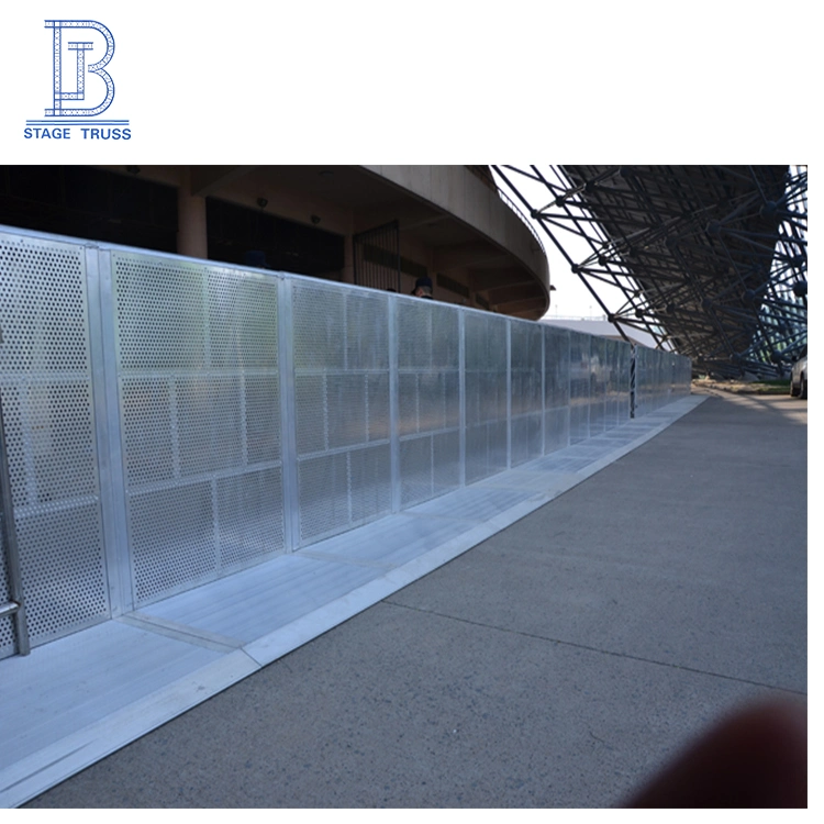 Factory Price Aluminum Stage Safety Barrier for Shows Wholesale Stage Barricade